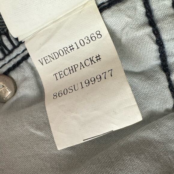 PacSun Striped Mom High Rise Ankle Jeans Size 24 - Picture 9 of 9